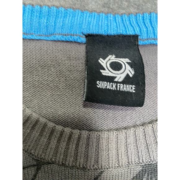 Sixpack France Mens Sweater Large Struggle Logo Urban Street Wear Imported RARE! - Picture 4 of 7
